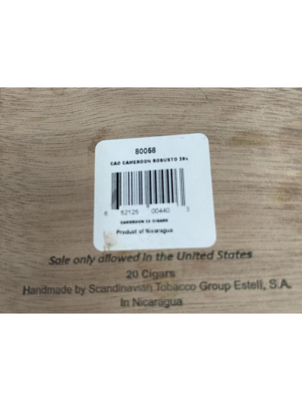 Decorative Hinged Cigar Box Cameroon L'Anniversaire NEW - Picture 4 of 6